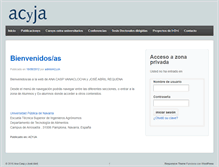 Tablet Screenshot of acyja.com